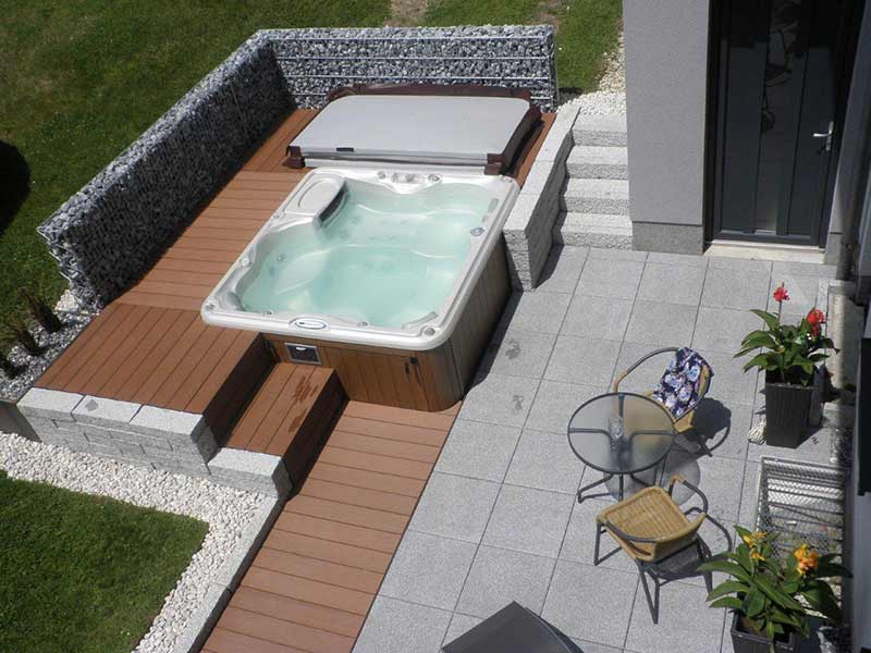 The Advanced Guide To how to get hot tub in backyard